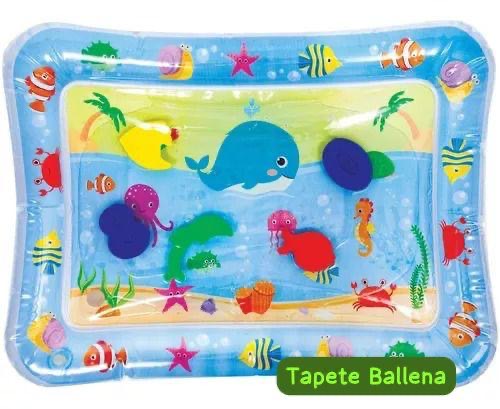 COLCHONETA TAP.DE AGUA INFLABLE BEBÉS cu